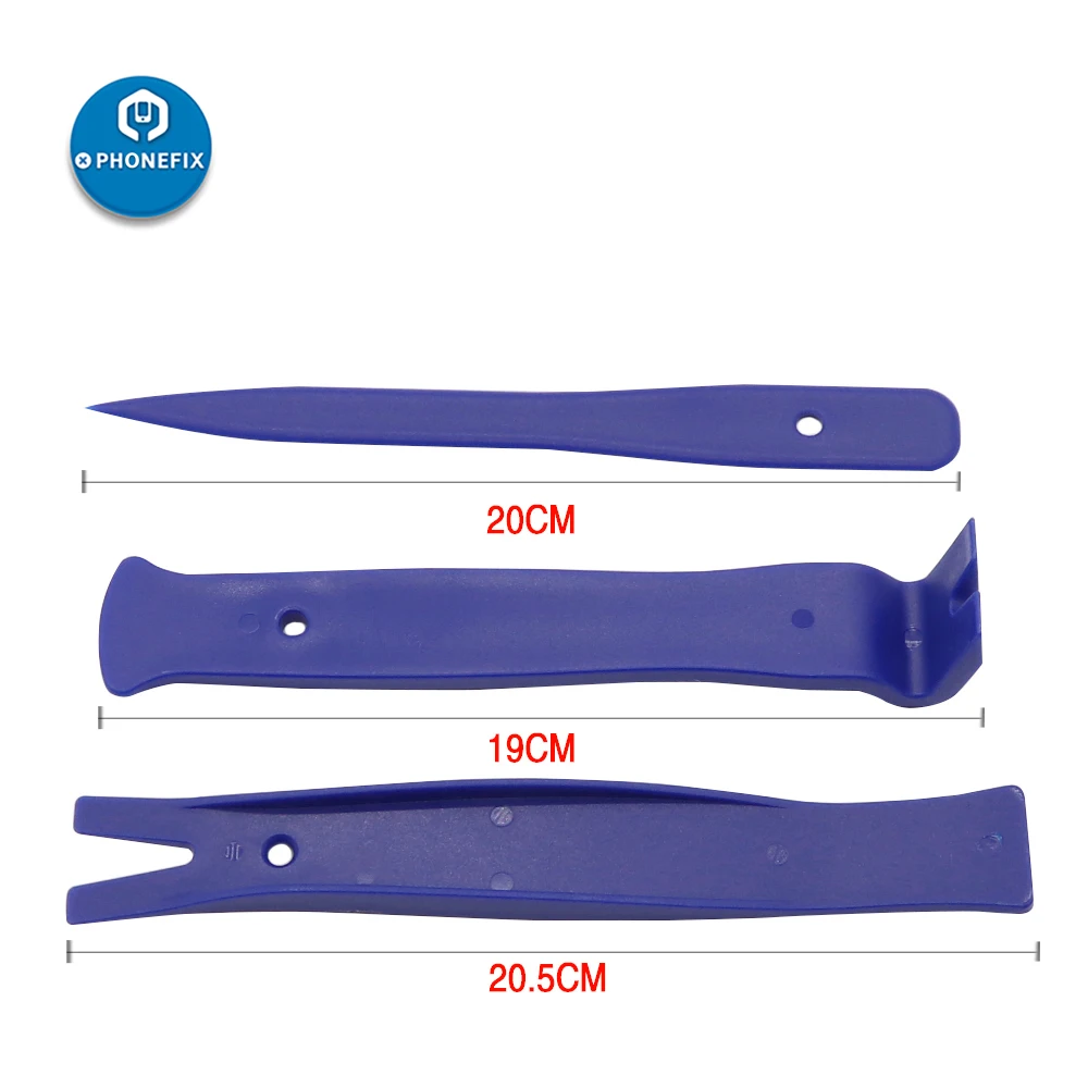 11Pcs Trimแผงประตูหน้าต่างMoulding Upholsteryเครื่องมือกำจัดชุดเครื่องมือสำหรับDashวิทยุAuto Trim Removal Kit