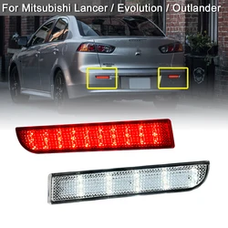 3 Function LED Rear Bumper Reflector Warning Lamp Reversing Brake Light For Mitsubishi Lancer Evolution X Outlander Sport/RVR