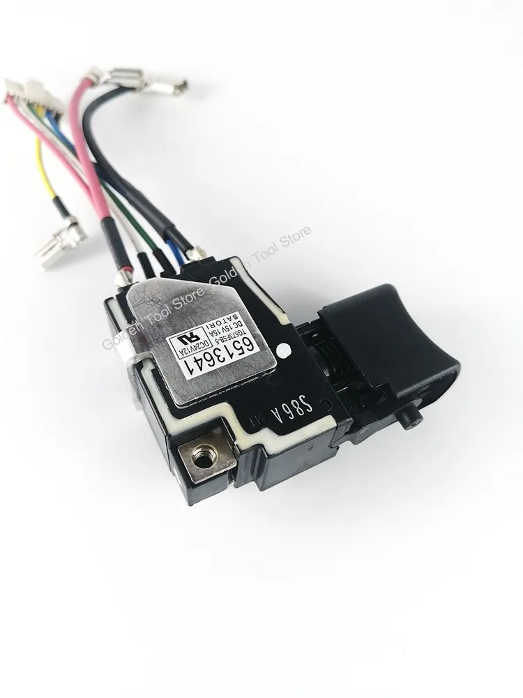 Interruptor de disparo 6513641 651364-1 para makita btd044 peças de reposição