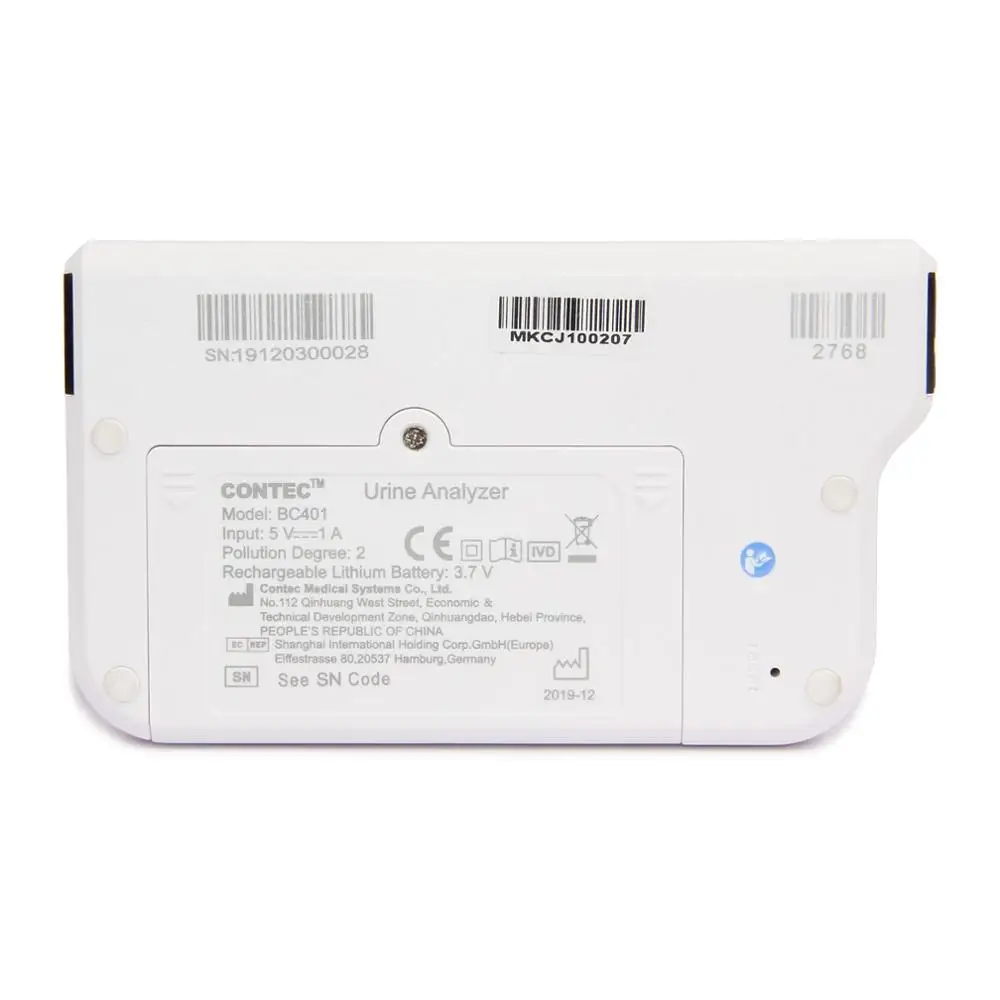 Bluetooth URINE ANALYZER BC401 2.4\'\'LCD MicroUSB Monitor 11 Parameters Test+100pcs Test Strips