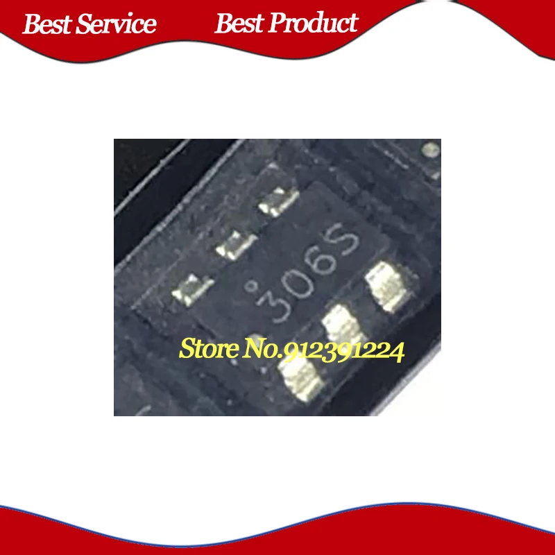 

10 Pcs/Lot FDC6306P 306 SOT23-6 New and Original In Stock