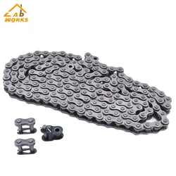 #35 Roller Chain 5 Feet with 2 Master and 1 Offset Links for GO KART, Mini Bike