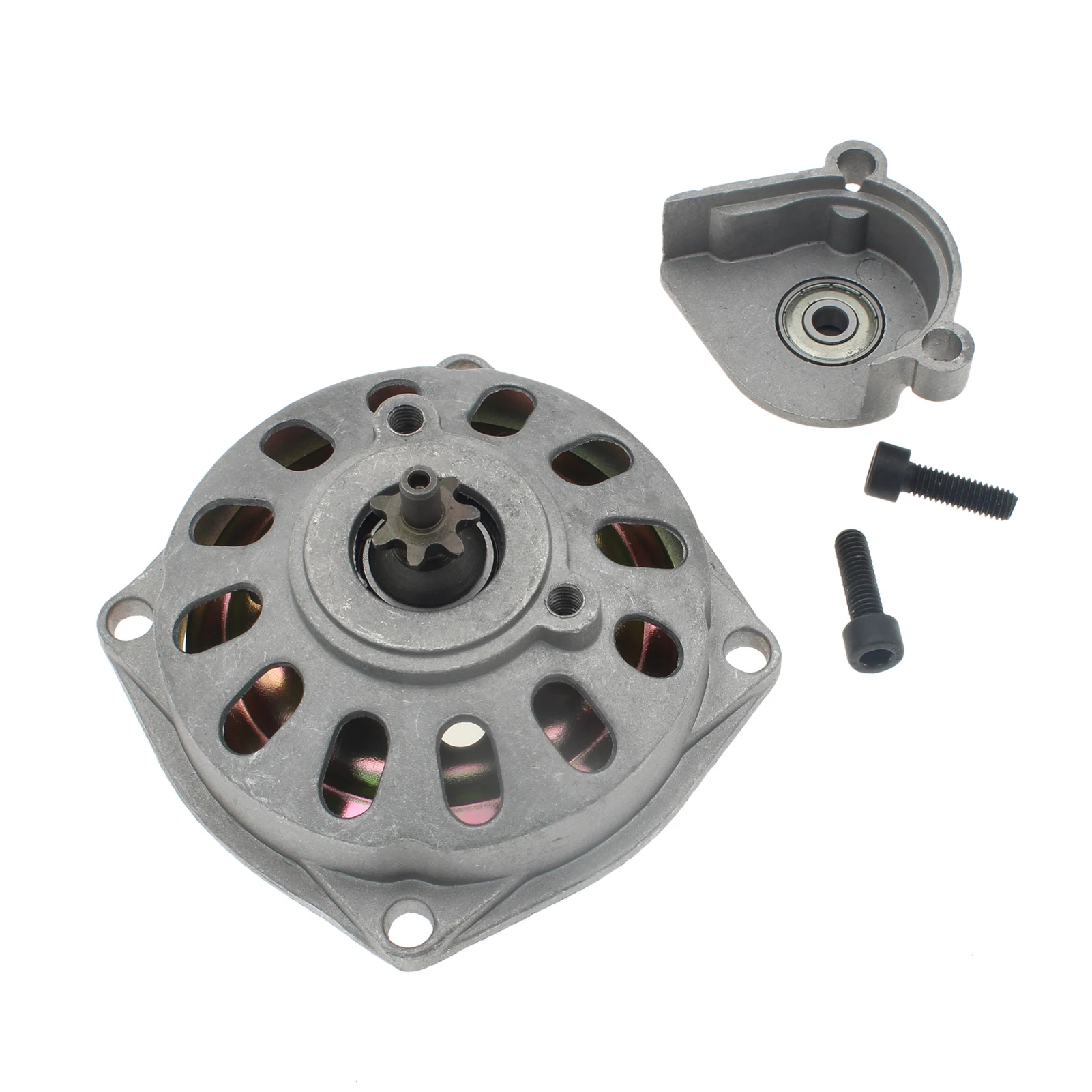 Motorcycle 25H 6T 7T Clutch Drum Bell Housing Gear Box Cover Sprocket For 47cc 49cc 2 Stroke Engine Pocket Bike Minimoto ATV Qua