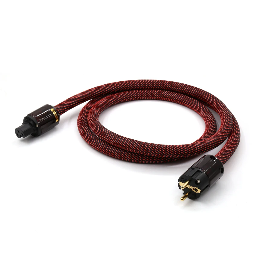 FP-3ST20 OCC hifi audio power cable P-079E/C-079 EU Version power plug hifi power wire