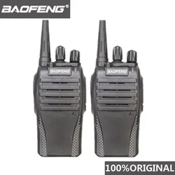 2PCS 100% Original Baofeng BF-999s UHF Hotel Communicator Handheld Transceiver Ham Radio Flashlight 999S CB Radio Walky Talky