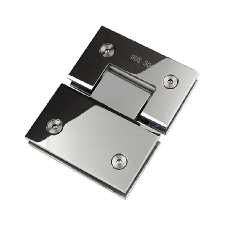 Stainless steel glass clamp,connector,shower room folder,glass door hinge,stainless steel hinge(XYGL-20),180 degrees