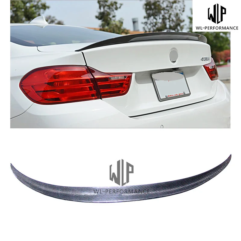 F33 High Quality Carbon Fiber Rear Spoiler Car Styling Wings for Bmw 4 Series F33 420i 428i 435i Car Body Kit 2014-up