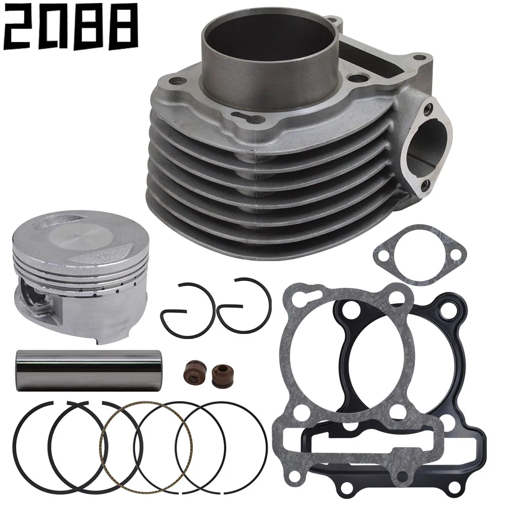 2088 Motorcycle cylinder kit is suitable for SYM XS175T-2 ST175 CRUISYM 180 high quality cylinder barrel kit.