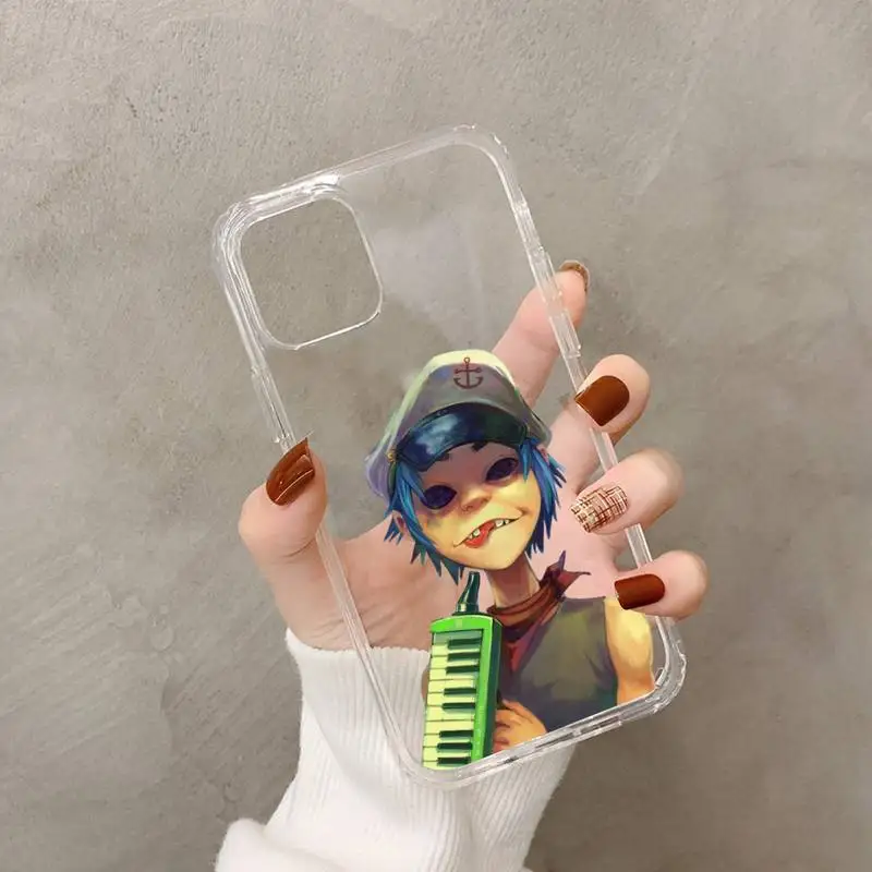 Gorillaz Phone Case for iPhone 11 12 13 mini pro XS MAX 8 7 6 6S Plus X 5S SE 2020 XR case