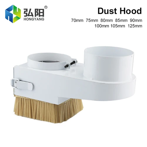 Máquina fresadora CNC, cubierta de polvo, cepillo, recolección de polvo, botas de polvo, husillo de tallado de madera, herramienta de limpieza