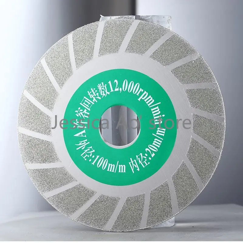 100mm 4 ''diamante lama per sega metallo lucidatura ruota smerigliatrice angolare lama da taglio vetro pietra ceramica disco da taglio disco abrasivo