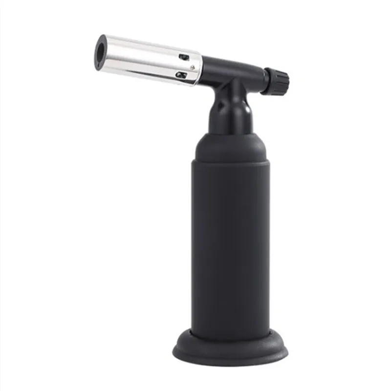 Butane Torch, Kitchen Torch Cooking Torch with Safety Lock & Adjustable Flame for Cooking, BBQ, Baking, Brulee, Creme, DIY Solde