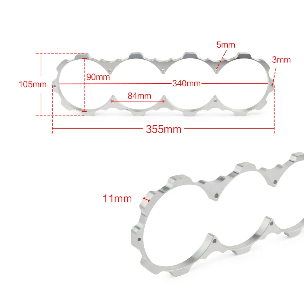 Engine Block Guard Blockguard for Honda Acura SOHC D16 D15 D16Y D16Z civic T6061 aluminum