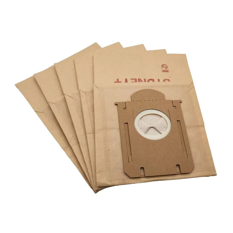 10ピース/ロット紙袋ダストバッグ交換フィリップス対応のをs-バッグFC8202 FC8204 FC8206 FC8613 FC8220掃除機パーツ