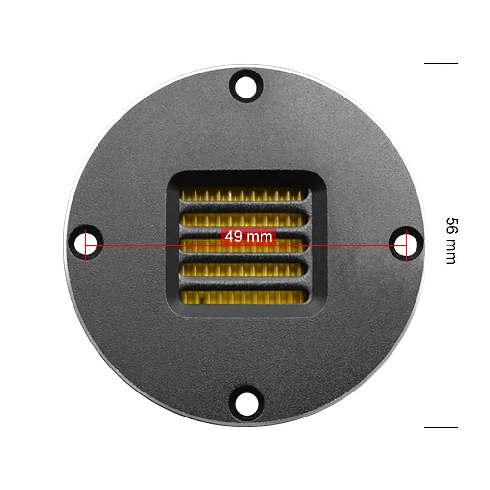AIYIMA 2 인치 리본 트위터 스피커 유닛 에어 모션 4 옴 30W Hifi 고음 네오디뮴 벨트 유형 스피커 자동차 홈 시어터