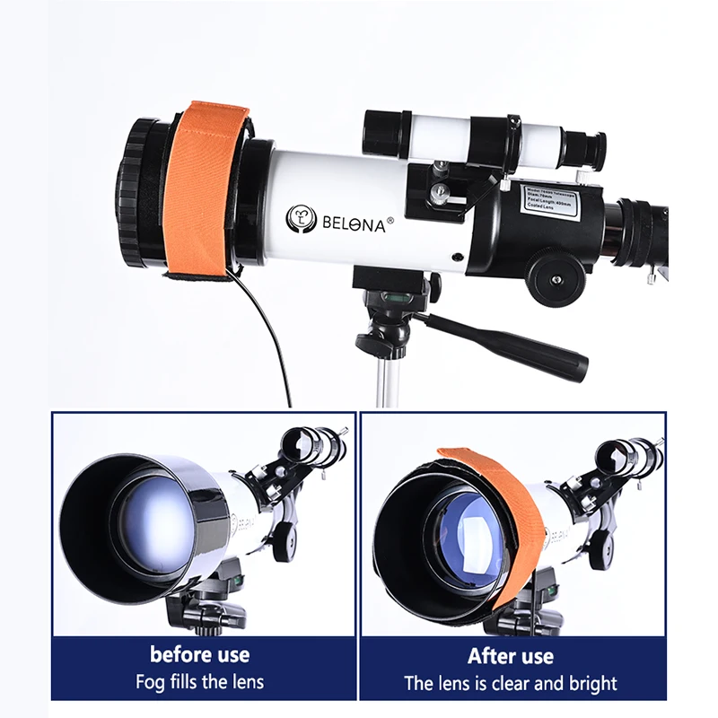 Defog Dew Heater Strip 25/30/40CM 5V for Astronomy Telescope Camera DSLR Lens Temperature Keep from Fog Dew Freeze OSL-244