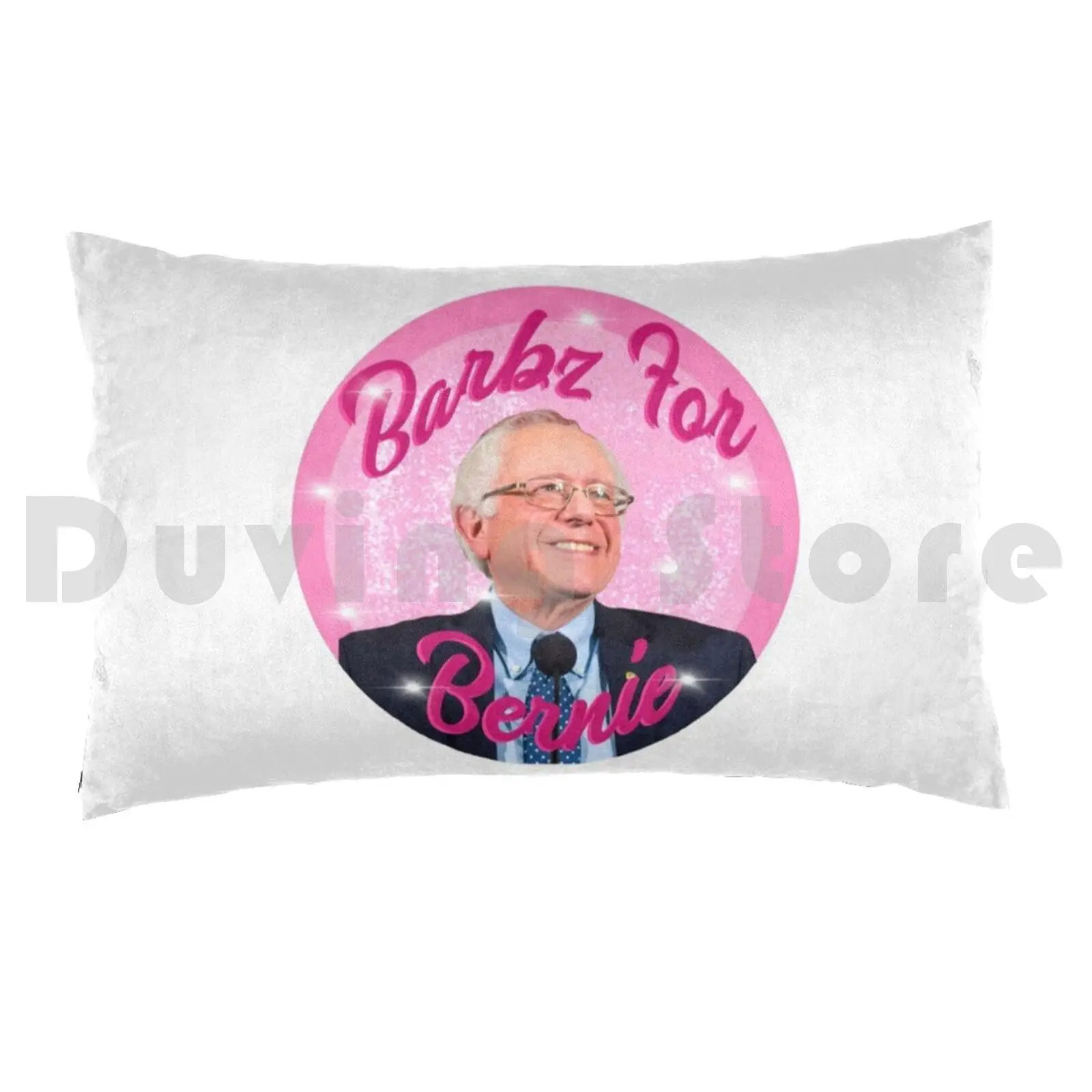 Barbz For Bernie Pillow Case 20*30 Inch Nicki Minaj Barbz Feminist Bernie 2020 Bernie Sanders Barbz4bernie