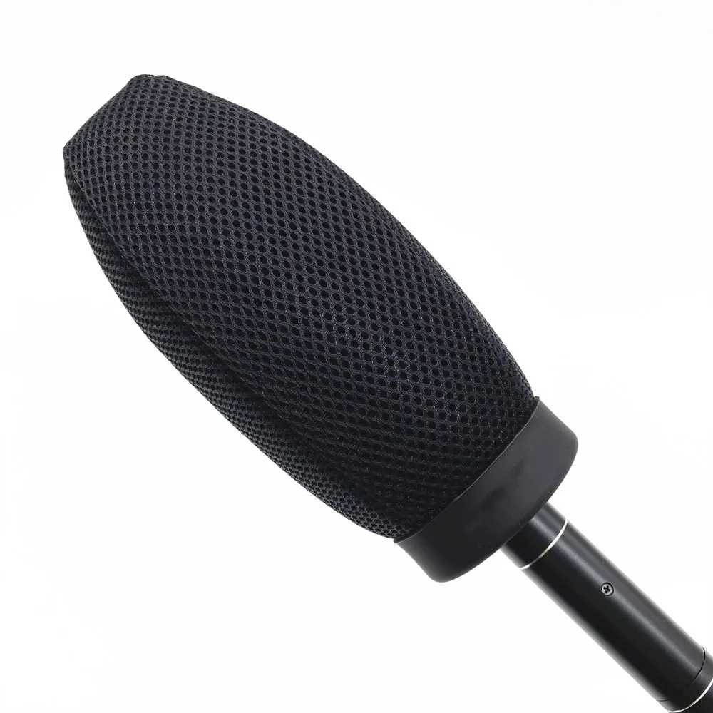 Blue Mantis Pop-Filter Windschutz aus Kunstfell für Rode NTG3 ME66 MKH416 418 und Sony 670 678 – Detail 4