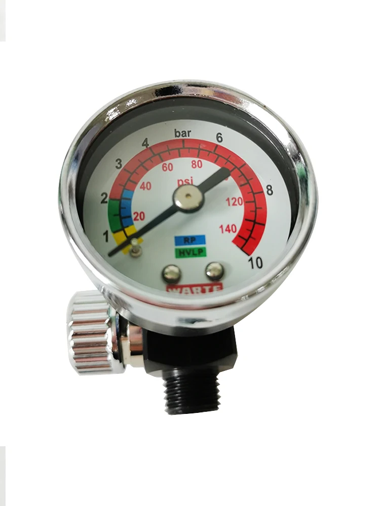 

ATPRO Warte Spray Gun Barometer Air Pressure Regulator Paint Sprayer Universal Pressure Gauge Control Valve