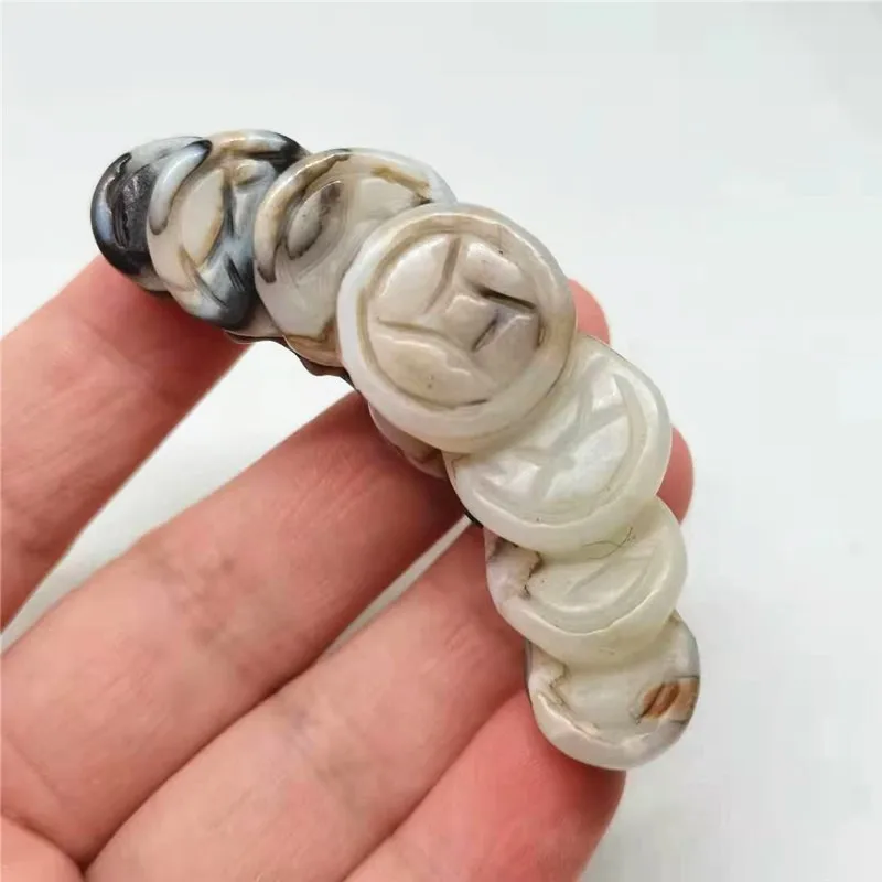 2023 New Arrival Tibetan Dzi Beads 62mm Length Powerful Totems For Necklace free shipping