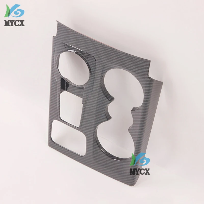

For Ford Kuga Escape 2020 2021 Carbon Fiber Gear Shift Box Cover Trim Molding Decoration Frame Interior Accessories Car Styling