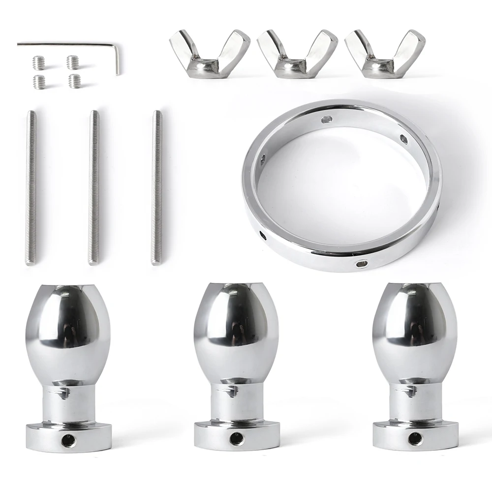 2021 الشرج مفرشة المهبل منظار فتحة الشرج الفولاذ المقاوم للصدأ منظار بعقب المكونات الشرج موسع BDSM-والعتاد الوثن زوجين ناضجة #4