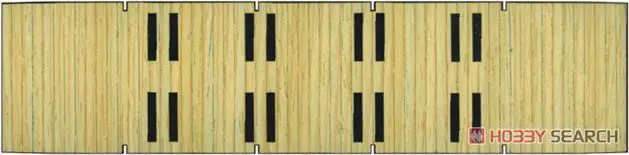 T-MODEL TK72006 1/72 scale Wooden Deck Sheet for German 80T SSys Schwerer Platformwagen