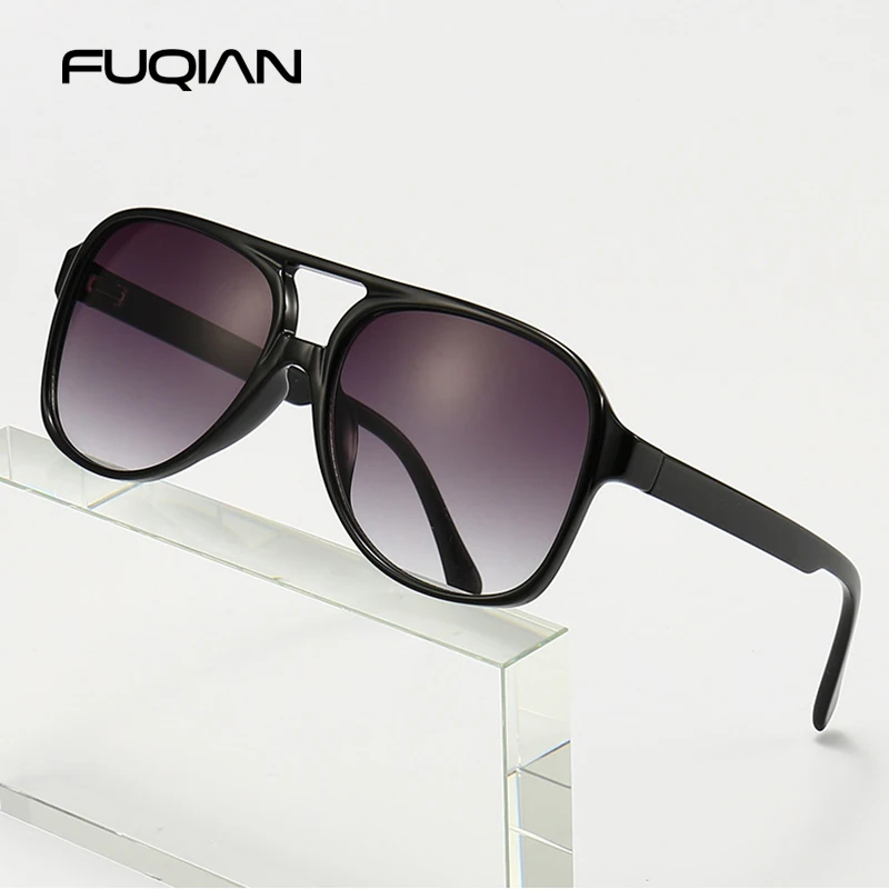 

Retro Pilot Sunglasses Men Women Fashion Aviation Polarized Sun Glasses Unisex Vintage Gradient Color Outdoor Anti Glare Shades