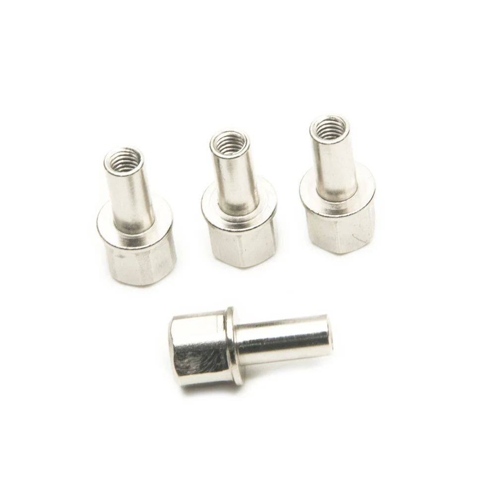 YEAHRUN 4 pcs/set Metal Nuts for 1/10 RC Car 12mm Wheel Hub Hex Drive Adapter Extension 15mm/20mm/25mm