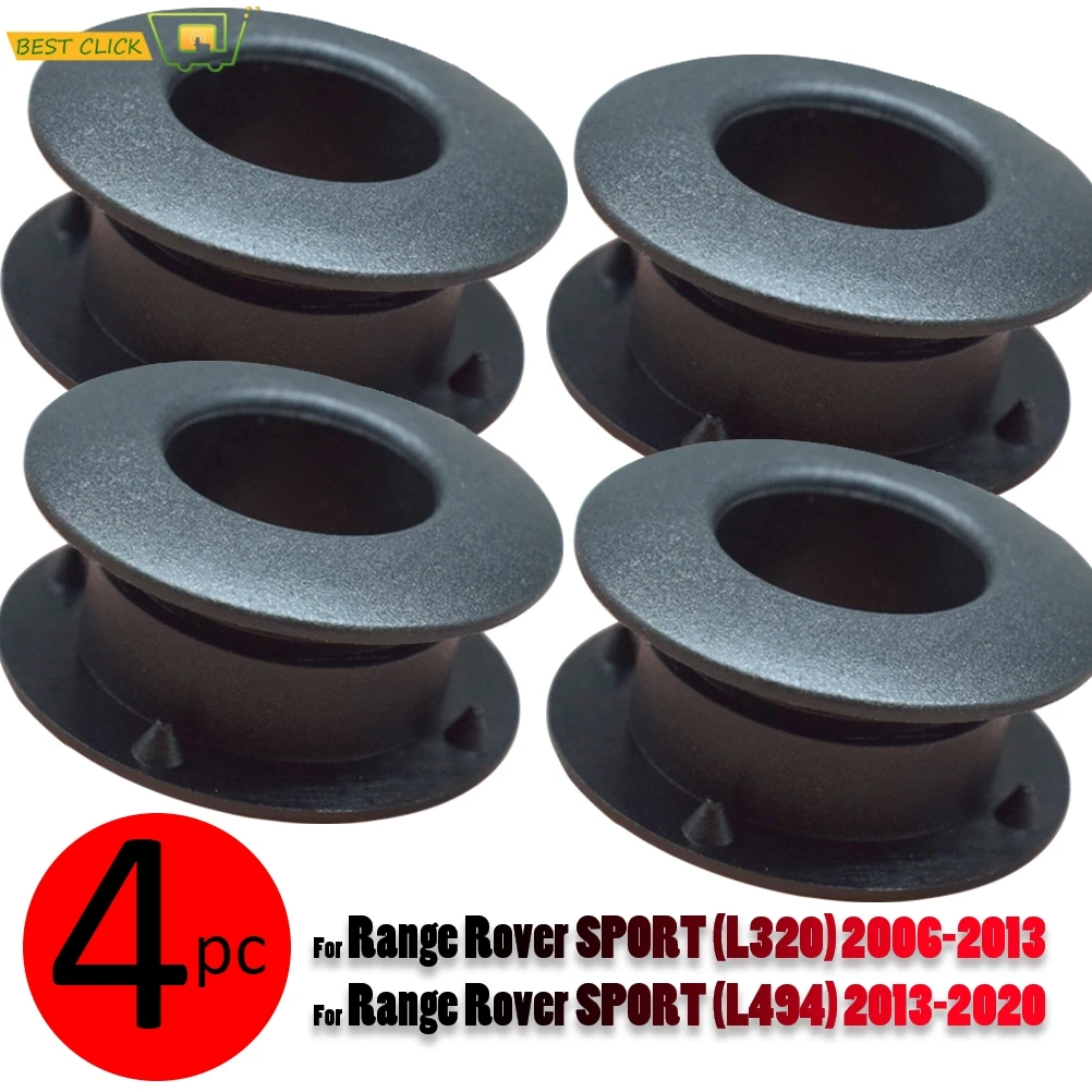 4x Per Range Rover evoque FREELANDER 2 Auto Tappetino Clips Titolari Maniche Nero Auto Tappeto Prese Morsetti di Fissaggio Auto accessori