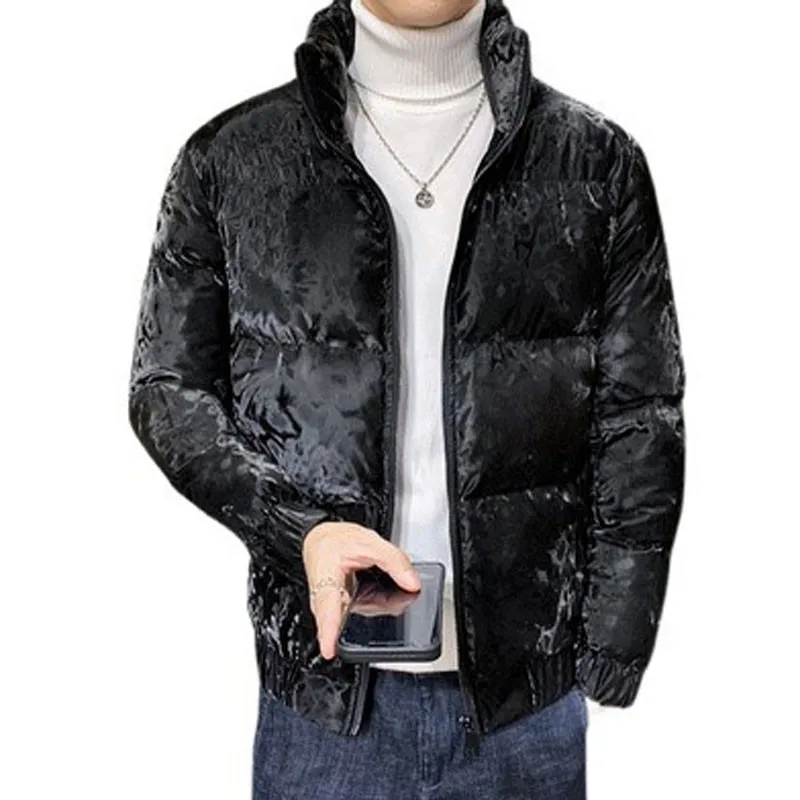 2021 homens parkas inverno camuflagem solto grosso acolchoado jaqueta hip-hop tendência nova jaqueta quente parkas marca impermeável ao ar livre