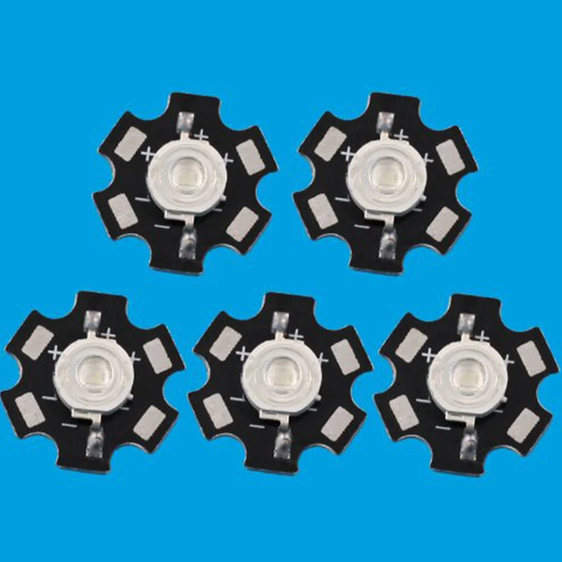 High Power Royal Blue LED Grow Chip 440nm 450nm 1W 3W 5W 10W 20W 30W 50W 100W COB LED Emitter Bulb for DIY LED Plant Grow Light