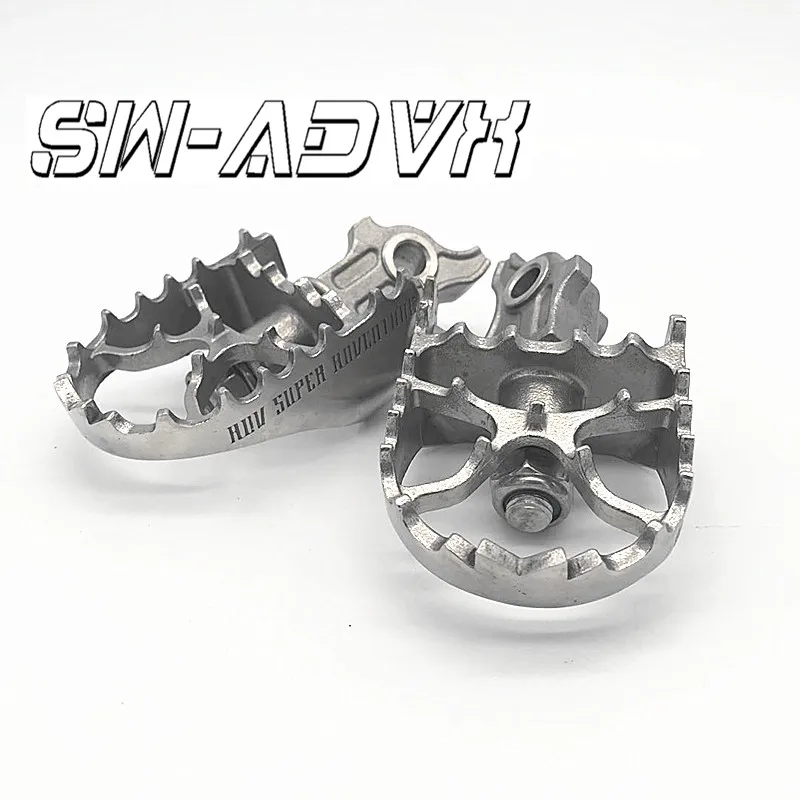 304 stainless steel rotatable pedal for  CRF250R/X/450R/X 2002-2020