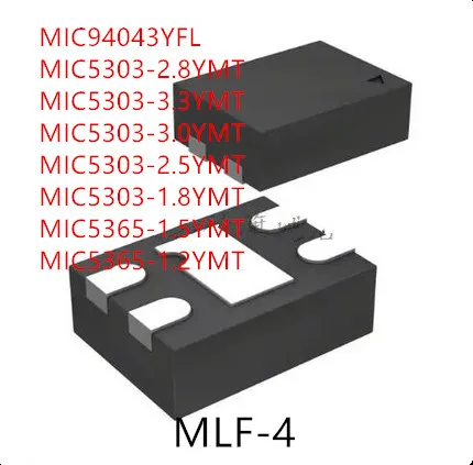 

10PCS MIC94043YFL MIC5303-2.8YMT MIC5303-3.3YMT MIC5303-3.0YMT MIC5303-2.5YMT MIC5303-1.8YMT MIC5365-1.5YMT MIC5365-1.2YMT IC