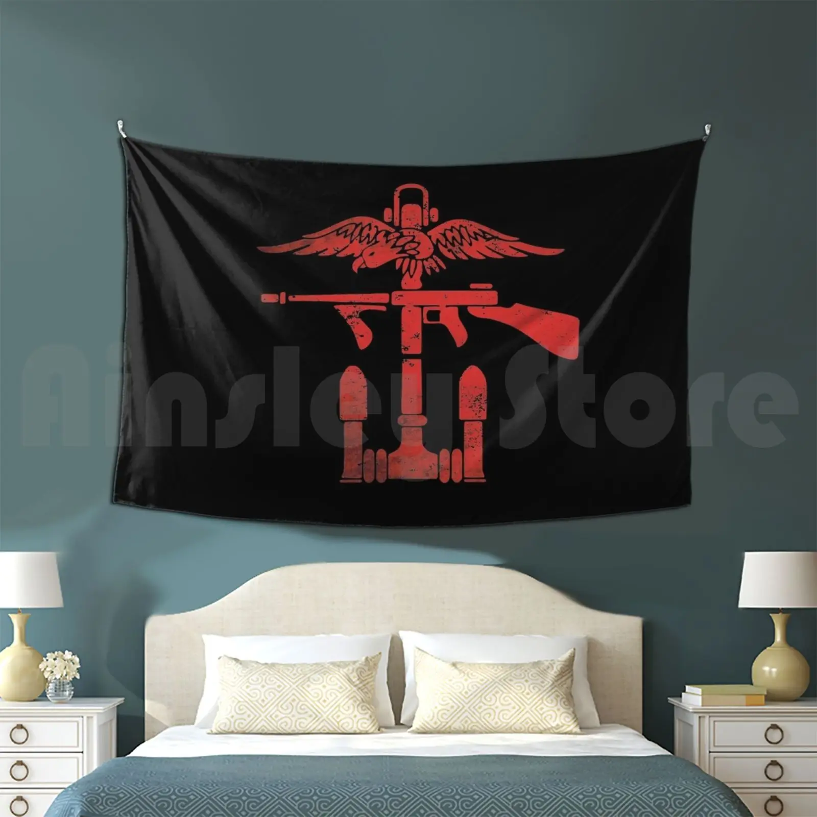 Royal British Commandos Ww2 Customized Tapestry Second World War Soldiers Special Forces Commandos