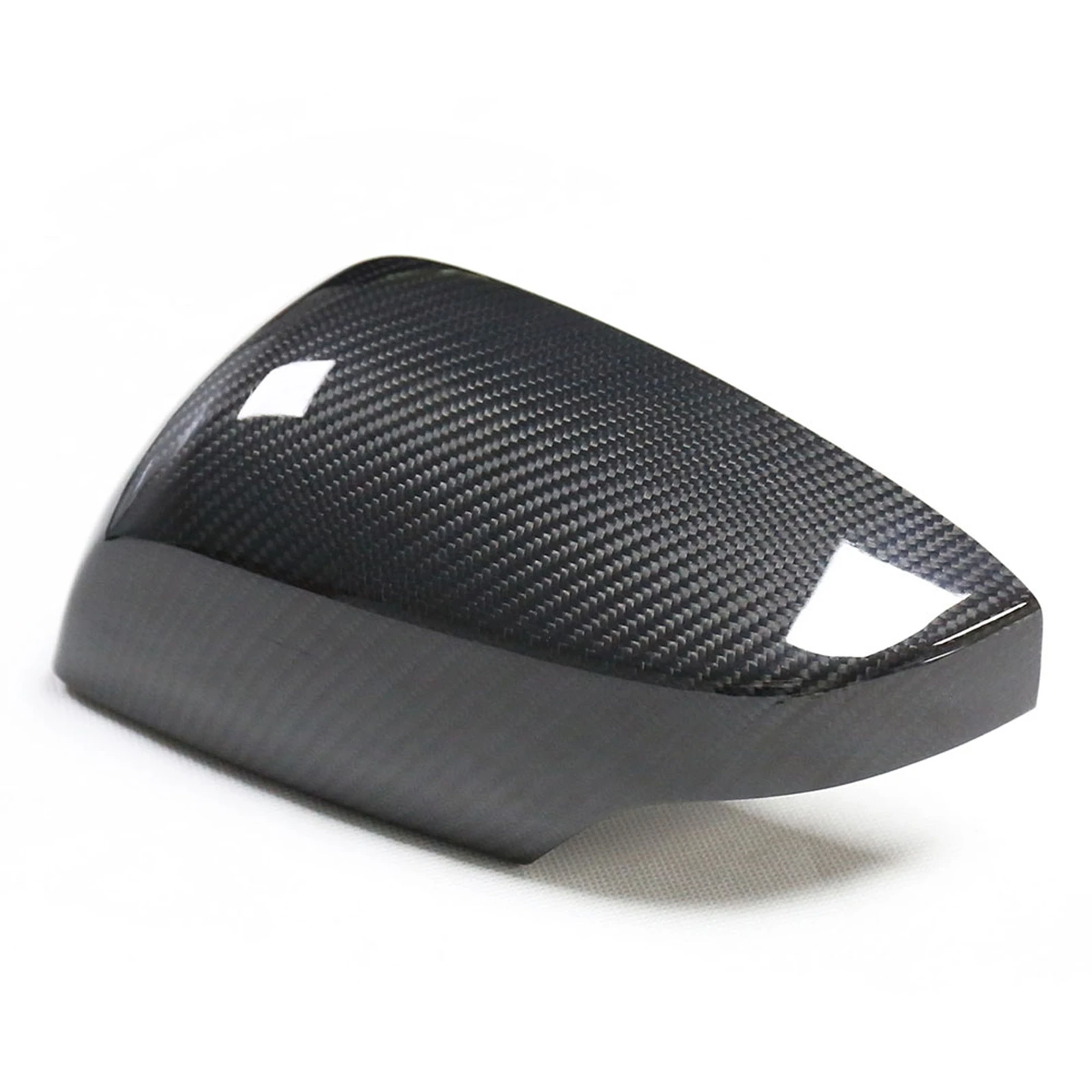 غطاء مرآة الرؤية الخلفية لسوبارو WRX STi 2015 2016 2017 2018 2019-2021 ألياف الكربون الحقيقية الخارجية إضافة على غطاء الرؤية الخلفية الإسكان