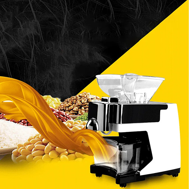 Smart home automatic small oil press, home cold pressing and hot pressing peanut and walnut fryer commercial