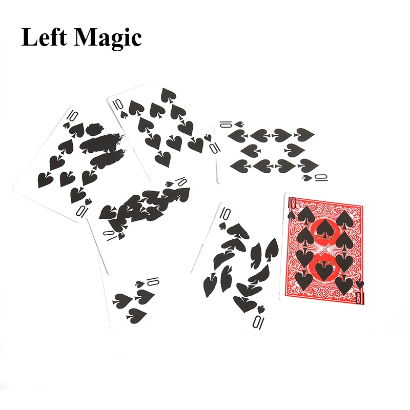 New Fast Printing Gimmick Cards Magic Tricks Presto Printo Fast Card Close Up Magic Poker Mentalism Illusion