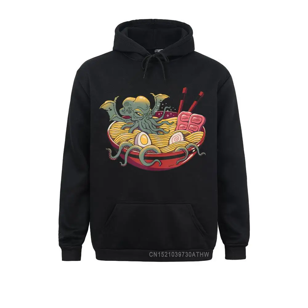 Winter Ramen Cthulhu Men Sweatshirts Autumn Hoodies Long SleeveLatest Classic Style