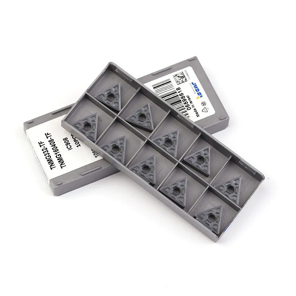 TNMG160404 TF IC907 External Turning Tools Carbide insert TNMG 160404 Lathe cutter Tool of Lathe tool turning insert