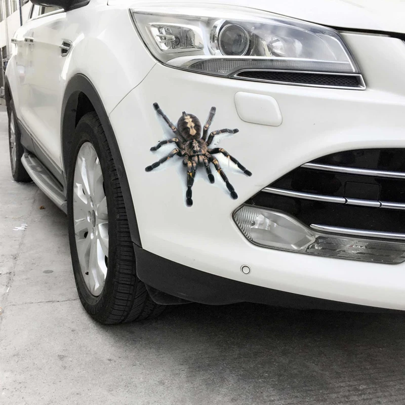 3D Auto Car Sticker Awful Spider lizard Scorpions Animals Decal Stickers DIY Car Window Bumper Stickers Motorcycle Accessories