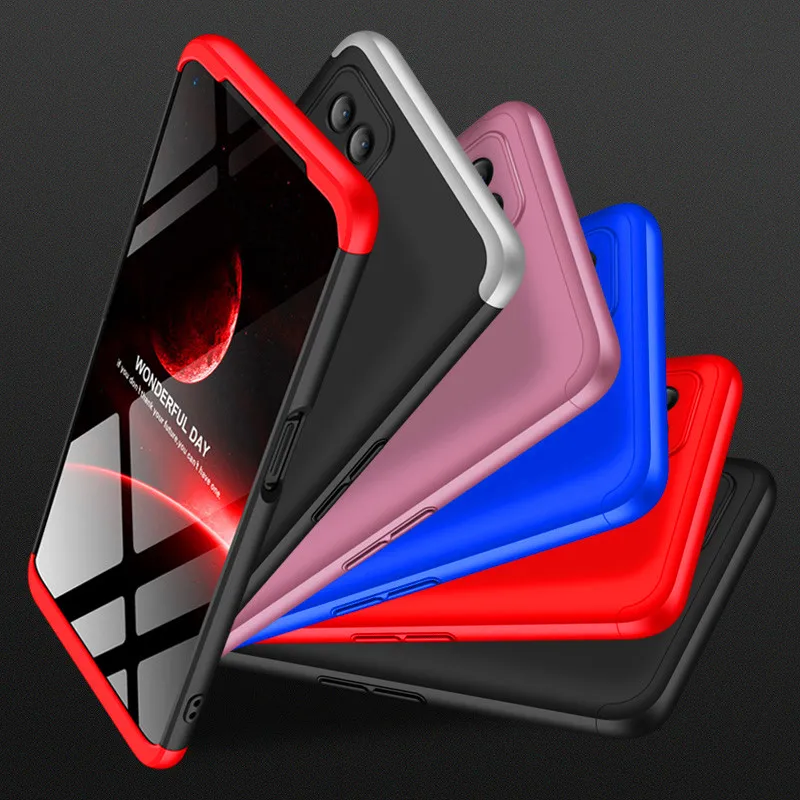 Oppo A54 4G CPH2239 Case Full Protection Shockproof Matte Hard Cover For Oppo A54 4G OppoA54 CPH2239 Full Cover Protector