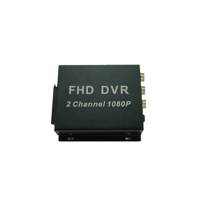 Grabador de vídeo hd AHD de 2 canales, tarjeta SD integrada, doble 1080P, Memoria en tiempo real, DVR dual