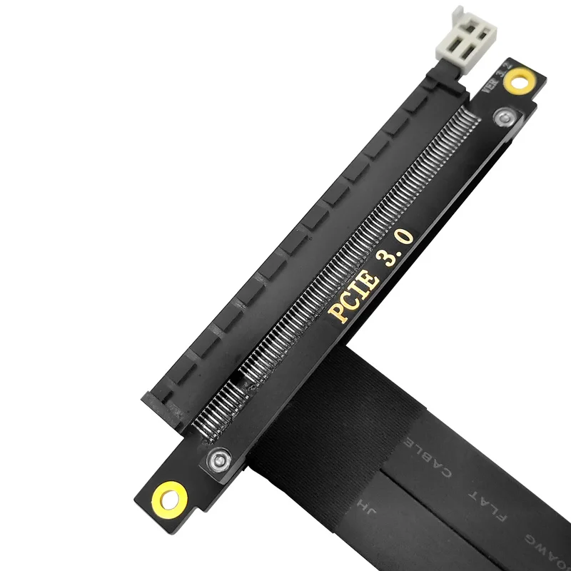 كابل تمديد PCIE Riser PCI Express من 4X إلى 16X ، كابل بطاقة Riser ، مهايئ تمديد PCI-Express ، كابل مرن