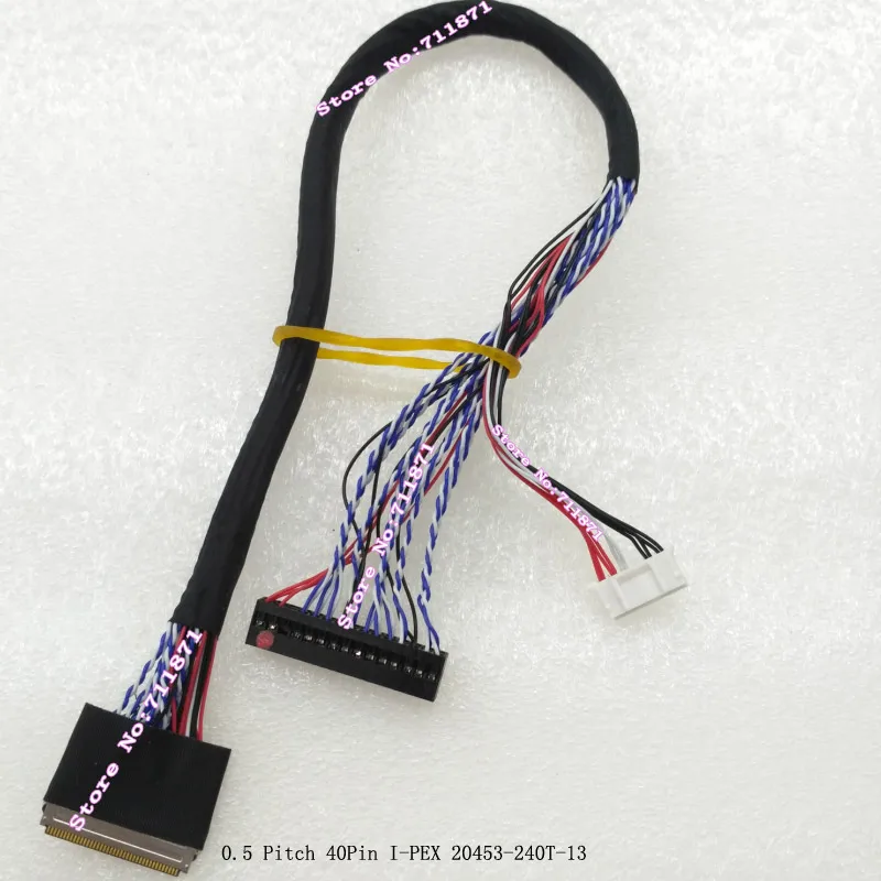 

0,5 Шаг 40 Pin I-PEX 20453-240T-13 LVDS 2ch 8bit G156HCE-L01 Экран кабель IPEX 20453 240T Дифференциальная Сигнализация пониженного напряжения G156HCE L01 Экран линия провода