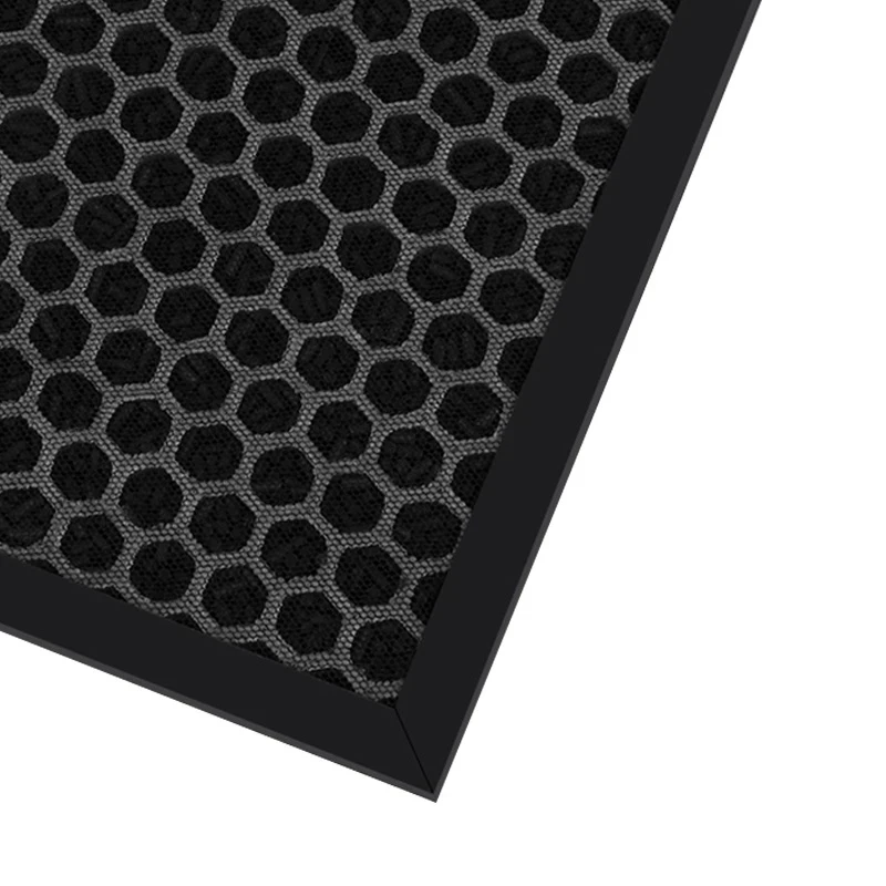 Filtro purificador de aire, carbón activado para KC-D70 afilada, KC-E70, KC-F70, KC-700Y7, KC-D60E, 430x235mm, 1 Juego (2 uds.)
