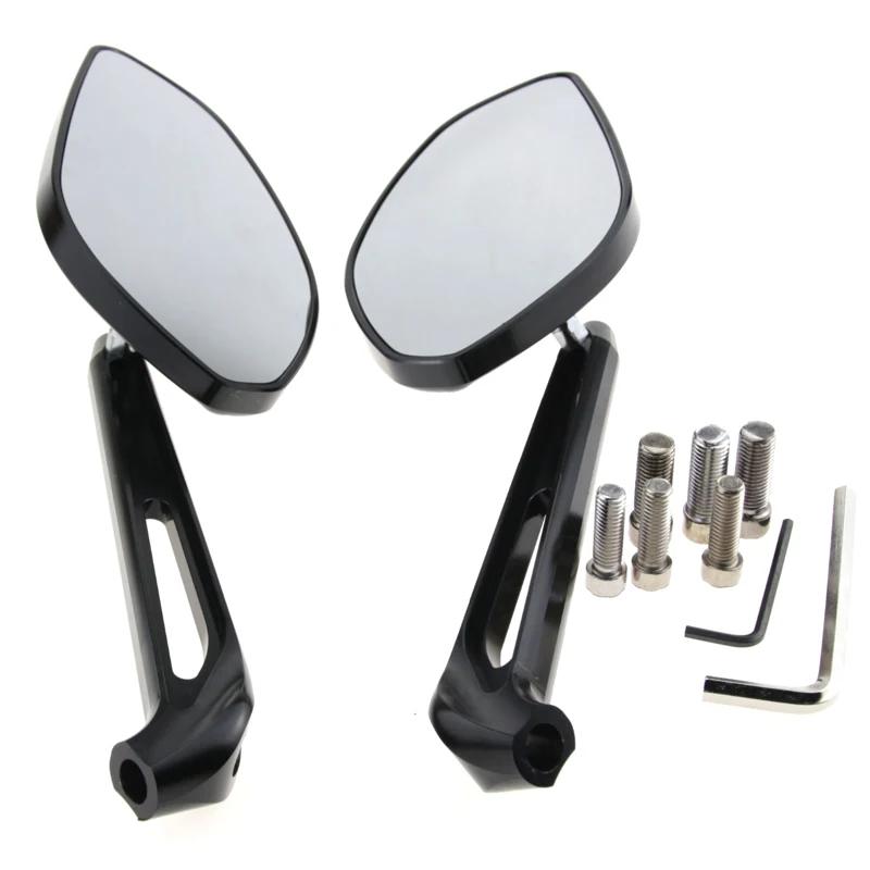 CNC Aluminum Motorcycle Rearview Mirror Cutting Case ForYamaha MT01 MT25 MT03 MT125 MT07 MT09 MT10 FZ1 FZ6 FZ8 XSR700 900 XMAX