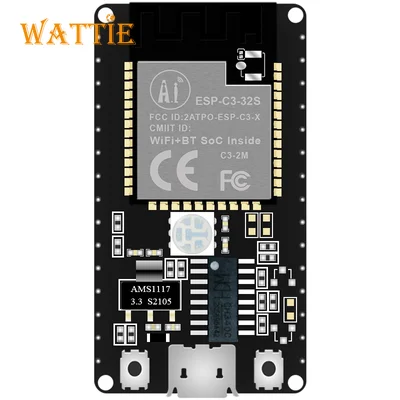 ESP-C3-32S KIT Esp32-C3 C3-32S 4M 2M flash ESP-C3 ESP C3 Esp32-C3-32S 32S low cost WiFi+Bluetooth 5.0 module development board