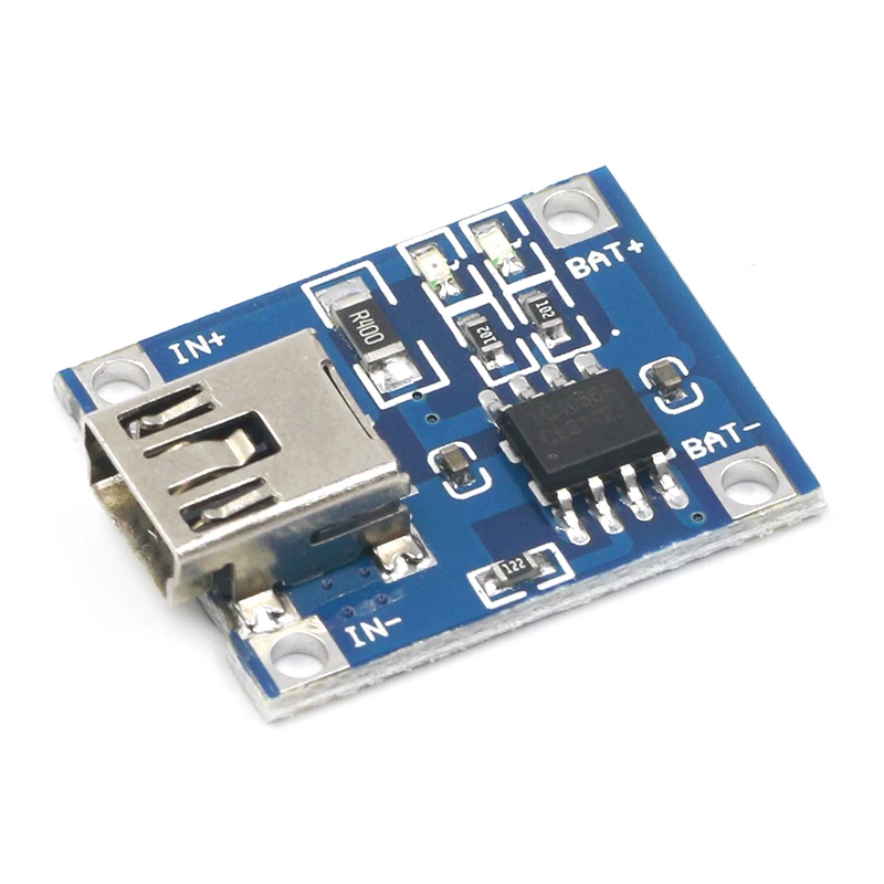 1PCS 5V 1A Micro USB 18650 type-c Lithium Battery Charging Board Charger Module+Protection Dual Functions TP4056 18650
