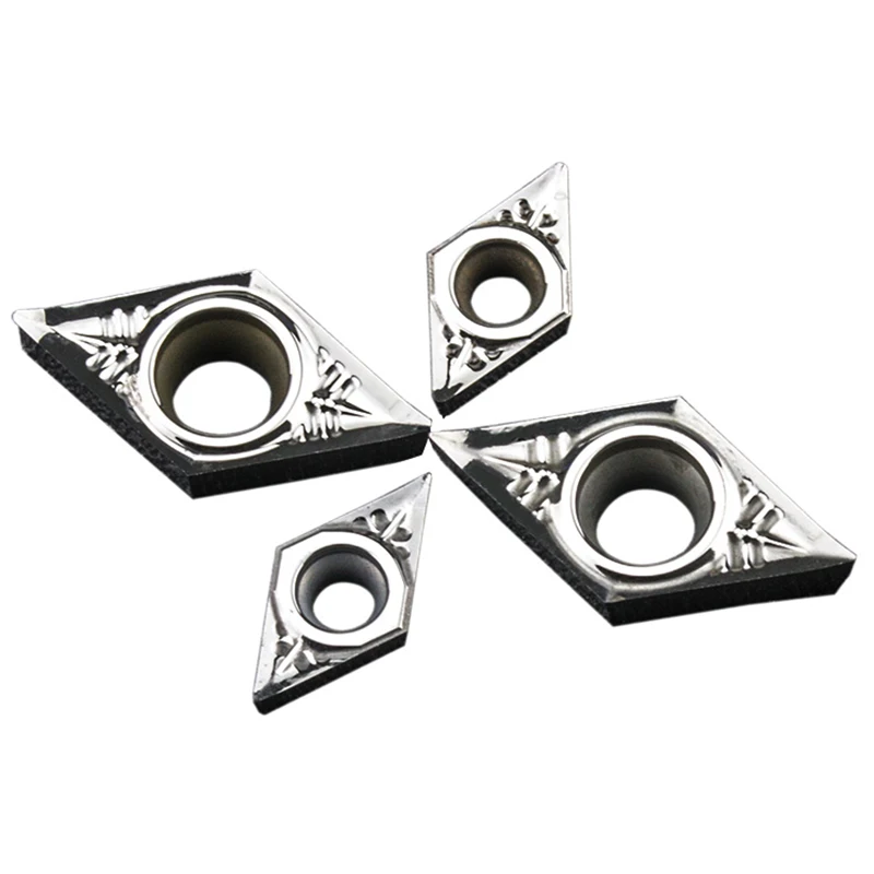 Q.Grt 10PCS DCGT 070202 DCGT07 0204 DCGT070208 TK DCGT11 T302 DCGT11T304 DCGT11T308 알루미늄 용 CNC 선반 도구